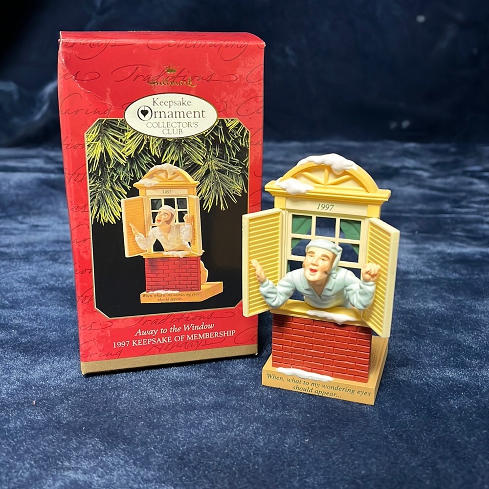 Away To the Window Hallmark Keepsake Ornament